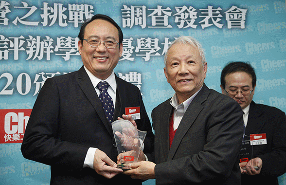 本校榮獲Cheers雜誌大學校長互評辦學績優學校第14名