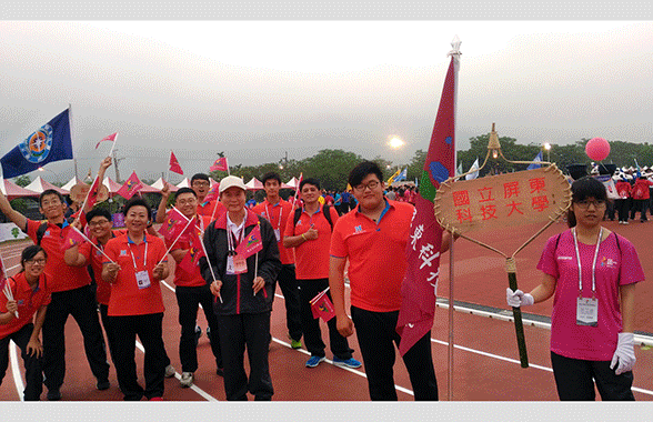 105年全國大專院校運動會-榮獲6金4銀3銅佳績