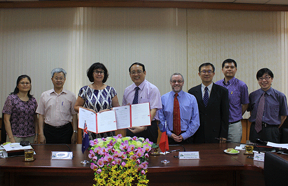 與澳洲查理斯達爾文大學簽署姊妹校合作備忘錄