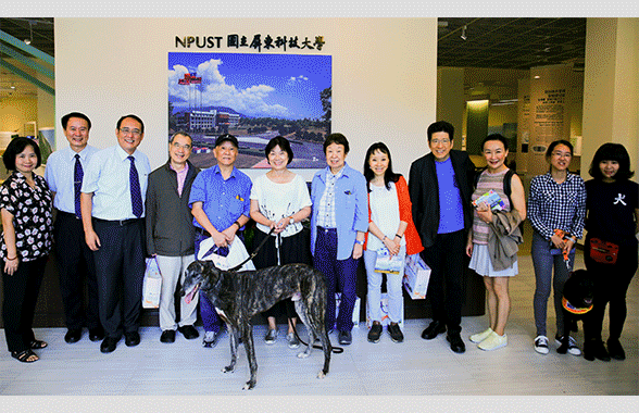 龍應台文教基金會貴賓蒞臨