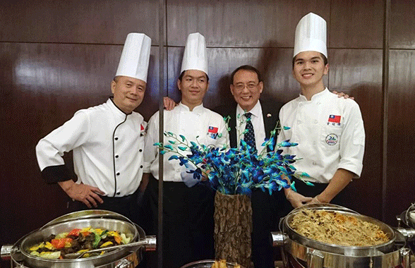 駐印度代表處賀國慶　台灣美饌飄香國際