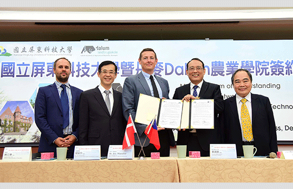 與丹麥達爾姆農業學院攜手合作豬隻養殖4.0