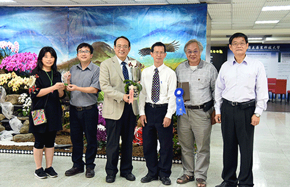 2018年臺灣國際蘭展景觀佈置榮獲第一名