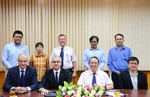 波蘭西里西亞科技大學校長來訪