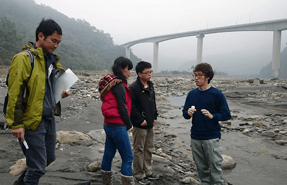 臺日合作進行大規模崩塌發生預警因子之現地調查